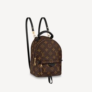 LV Print Palm Springs Style Mini Backpack